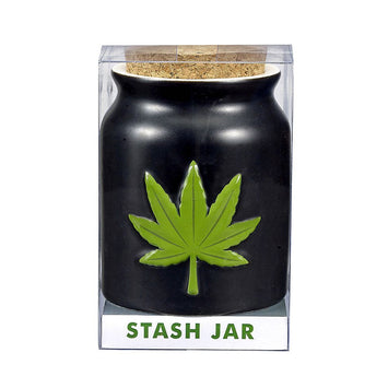 Green Leaf Stash Jar Default Title