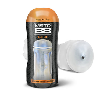 Mstr B8 Clear View Stroker Cup Hand Job Default Title