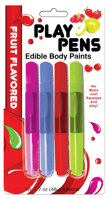 Play Pen Edible Body Paint 4 Pack Default Title