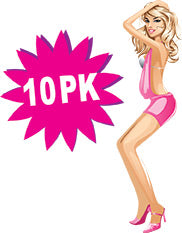 Bachelorette Party Flexy Super Straw 10pc Default Title