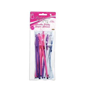 Bachelorette Party Flexy Super Straw 10pc Default Title