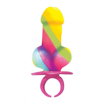 Rainbow Ring Pop Display 12pc Default Title