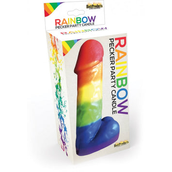 Rainbow Pecker Party Candle Default Title