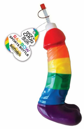 Rainbow Dicky Sports Bottle Default Title