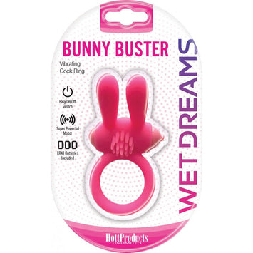 Wet Dreams Bunny Buster Cock Ring W/ Turbo Bunny Motor Default Title
