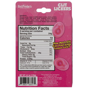 Clit Lickers Vagina Shaped Gummies Default Title