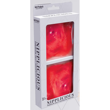 Nipplicious Furball Pasties Red