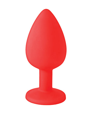 The 9's Booty Call Silicone Butt Plug Red Fuck Yeah Default Title