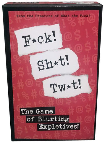 F*ck! Sh*t! Tw*t! Card Game Default Title