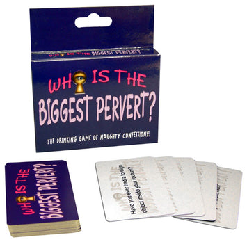Whos The Biggest Pervert Card Game Default Title