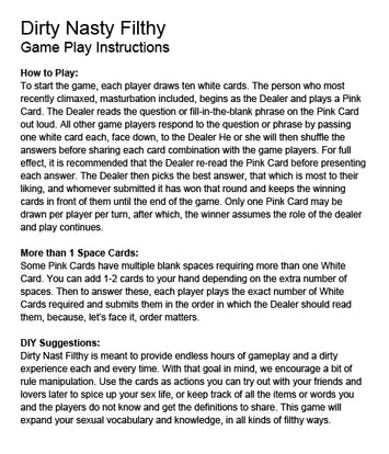 Dirty Nasty Filthy Default Title