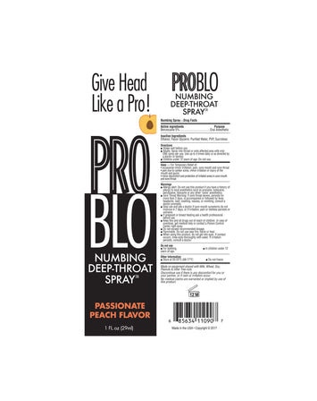 Problo Deep Throat Spray Peach