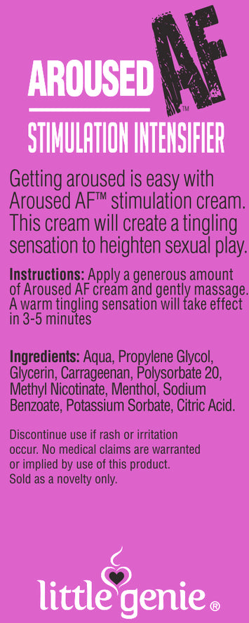 Aroused Af Stimulation Cream Default Title