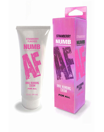 Numb Af Desensitizing Anal Gel Strawberry 1.5 Oz Default Title