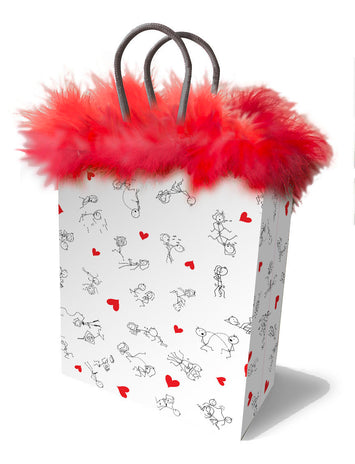Sex Position Stick Figure Gift Bag Default Title