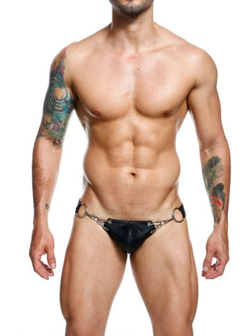 Male Basics Dngeon Snap Jockstrap Black O/s Default Title