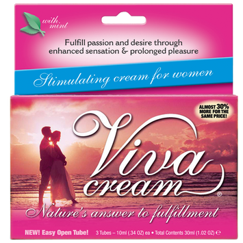 Viva Cream 10ml 3 Tube Box Default Title