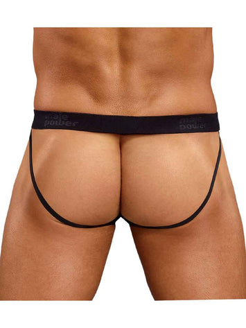 Jock Satin Lycra Black