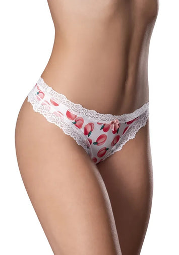 Crotchless Thong Peach S m