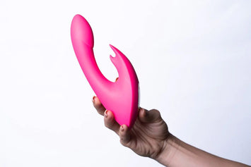 Leah Rechargeable Silicone Rabbit Massager Neon Pink Default Title