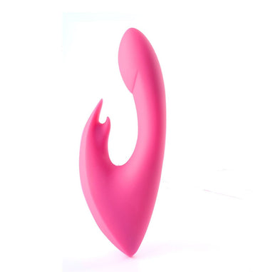 Leah Rechargeable Silicone Rabbit Massager Neon Pink Default Title