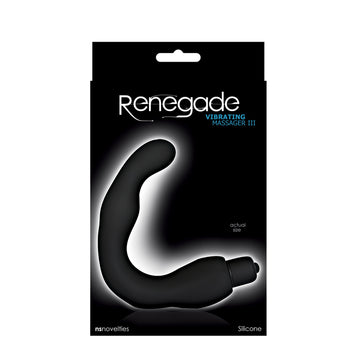 Renegade Vibrating Massager 3 Black Default Title