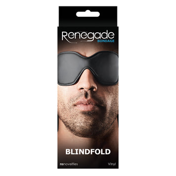 Renegade Bondage Blindfold Black Default Title