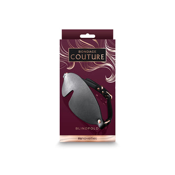 Bondage Couture Blind Fold Black W/ Rose Gold Default Title