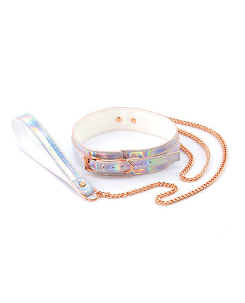 Cosmo Bondage Collar & Leash Rainbow Default Title