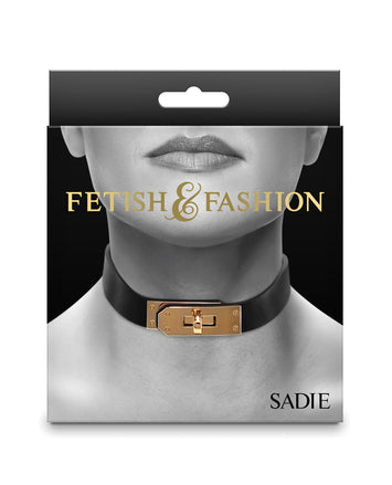 Fetish & Fashion Sadie Collar Black Default Title