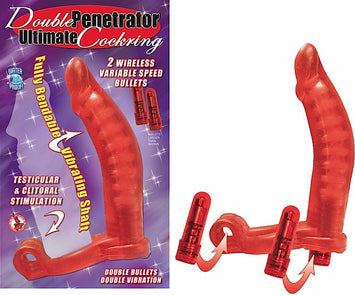 Double Penetrator Ultimate Cockring Purple