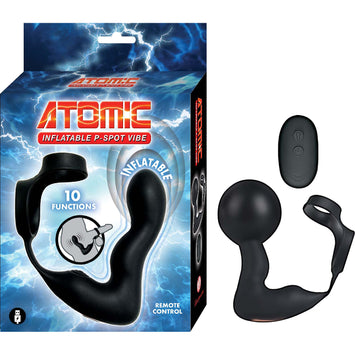 Atomic Inflatable P-spot Vibe Black Default Title