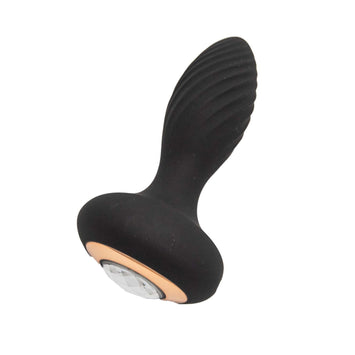 Goddess Diamond Vibrating Plug Black Default Title