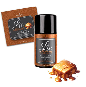 Lic O Licious Oral Delight Cream Salted Caramel 6ml Default Title
