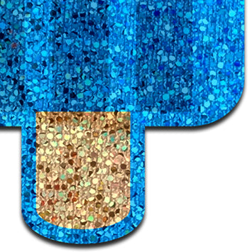 Pastease Red White & Blue Ice Pop Glitter Default Title