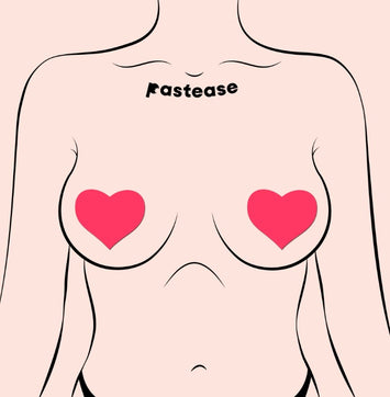 Pastease Love Glow In The Dark Neon Pink Hearts Default Title
