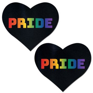 Pastease Rainbow Pride Black Hearts Default Title