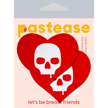 Pastease Sullen Skull Red Hearts Default Title