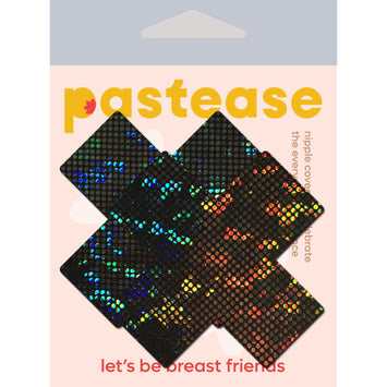 Pastease Shattered Glass Disco Ball Glitter Black Cross Default Title