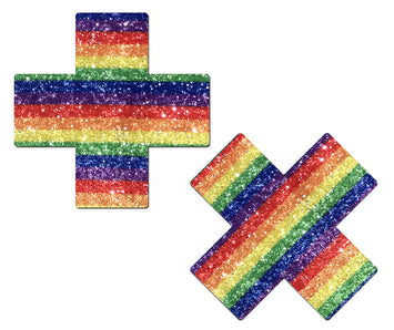 Pastease Glittering Rainbow Cross Default Title