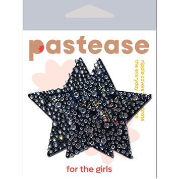 Pastease Crystal Stars Black