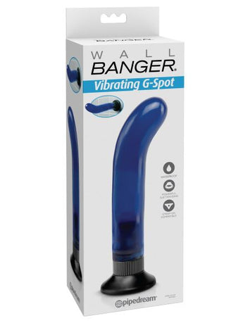 Waterproof G Spot Wall Banger - Blue Default Title