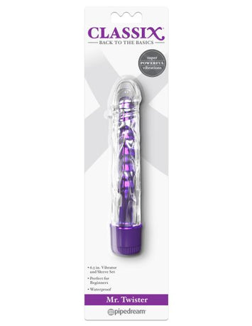 Classix Mr Twister Metallic Vibe W Tpe Sleeve Purple