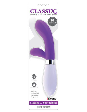Classix Silicone G-spot Rabbit Purple Default Title