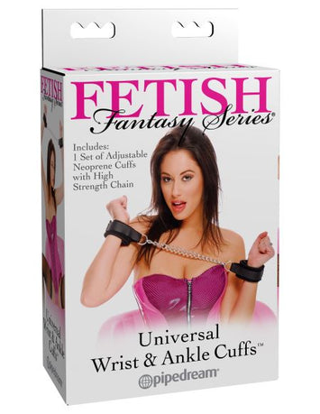 Fetish Fantasy Universal Wrist & Ankle Cuffs Default Title