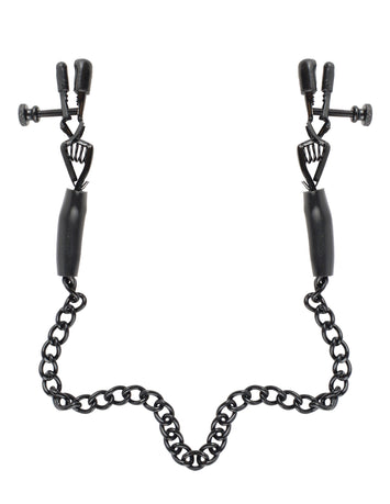 Fetish Fantasy Adjustable Nipple Chain Clamps Default Title