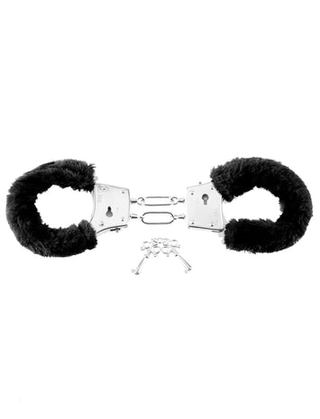 Fetish Fantasy Beginners Furry Cuffs Black Default Title