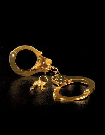 Fetish Fantasy Gold Metal Cuffs Default Title