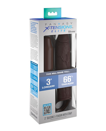 Fantasy X-tensions Elite 7in Extension W/ Strap Brown Default Title