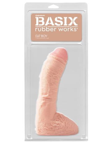 Basix Rubber Works Fat 10in Boy Flesh Default Title